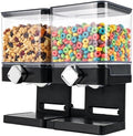 Dual Cereal Dispenser, 7.4L Large Cereal Storage Container