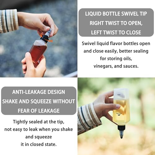windhike Naturehike PP 6/8 Pcs-Set Travel Spice Containers, Camping