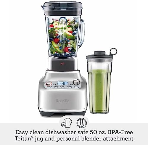 Breville BBL920BSS Super Q Blender, Stainless Steel