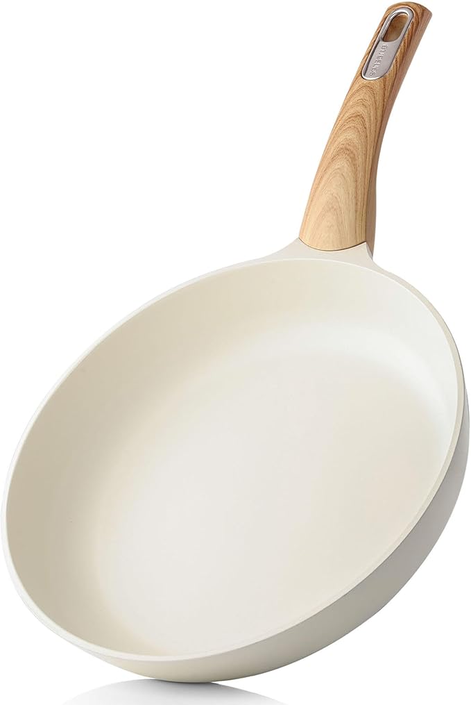 SENSARTE Ceramic Nonstick Frying Pan Skillet 9.5Inch Non Stick Omelette Pans by SENSARTE