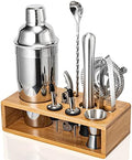 Cocktail Shaker Set, 18/8 Food-Grade Stainless Steel Mixology