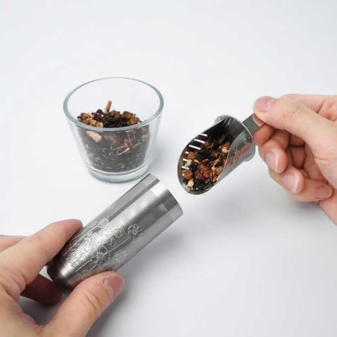 Tea Infuser Spoon For Loose Leaf Tea Filter Stainless Steel Popsicle Tea Stick - Image 5