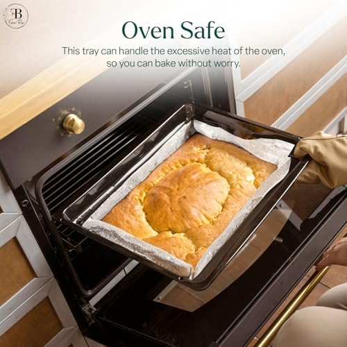 Fusion Bliss Nonstick Baking Sheets Set – 3-Piece Heavy Duty Carbon