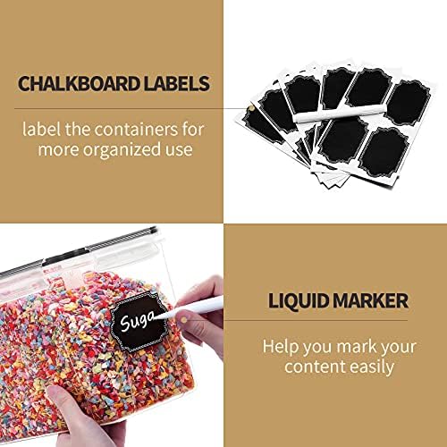 Wildone Airtight Food Storage Containers Cereal & Dry Food Storage
