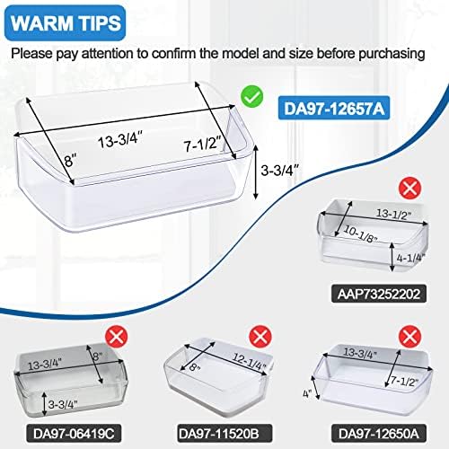 Samsung DA97-12657A Refrigerator Door Shelf