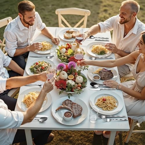 12-Piece Stainless Steel Spoon and Fork Set for Everyday Home Use