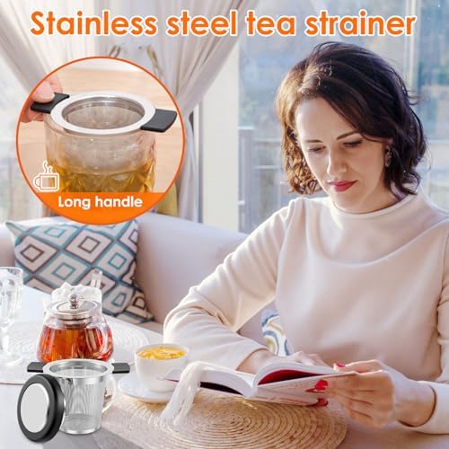4 Pack Tea Infuser for Loose Leaf Tea, Food-Grade 304 Stainless Steel