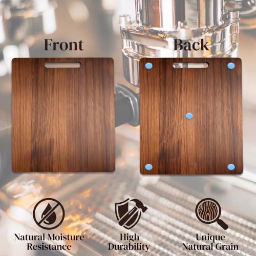 Acacia Wood Appliance Slider, Medium 14"W x 13"D