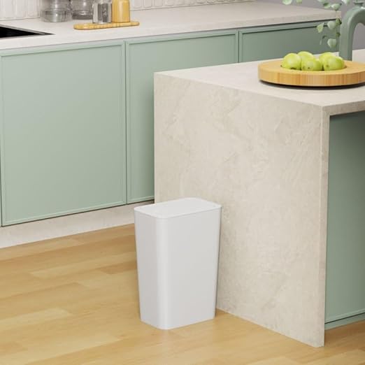 N. NETDOT 3 Pack 2.6 Gallon / 10L Bathroom Trash Can - Image 8