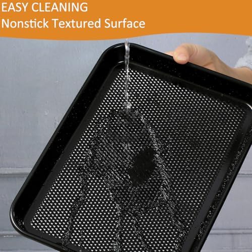SS&CC Nonstick Baking Sheet Pan Set of 3, 0.8mm Carbon Steel Cookie