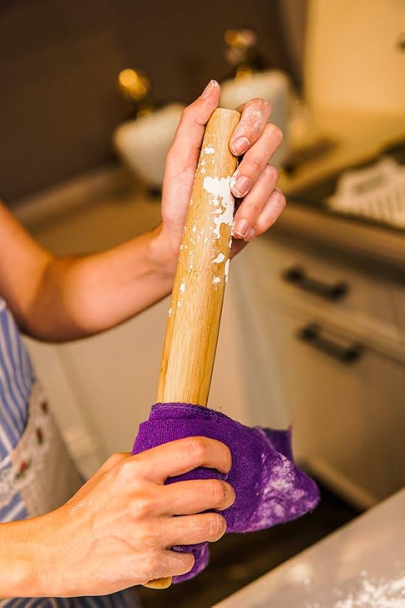 Classic French Rolling Pins Bamboo Wooden Rolling Pin - Image 5