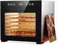 PSIIDAN Food Dehydrator, 8 Stainless Steel Trays