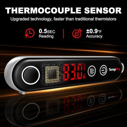 TempPro TempSwift 0.5-Second Instant Read Meat Thermometer