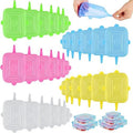 Silicone Stretch Lids, 30 Pieces, 6 Sizes