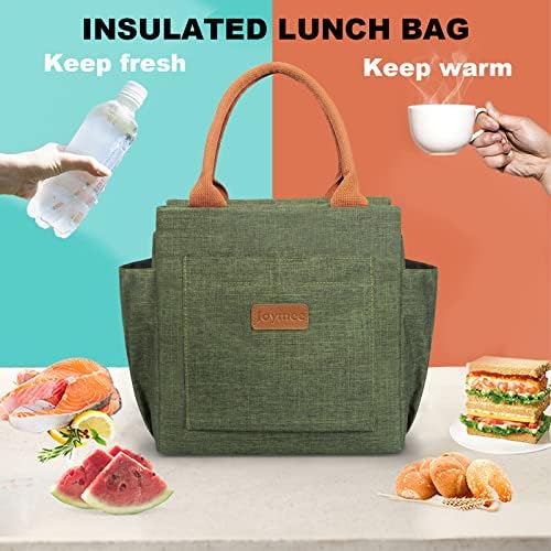Joymee Lunch Box for Women Reusable Leakproof Insulated Lunch