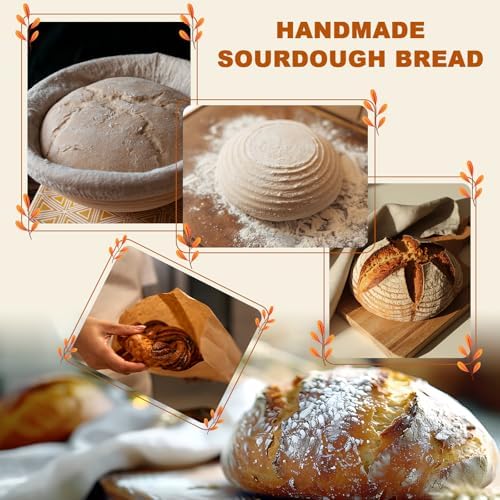 Sourdough Starter Kit with Jar and Baking Supplies