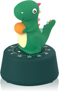 ELE DEPI 60 Minutes Mechanical Kitchen Timer, Cute Dinosaur Timer by ELE+DEPI