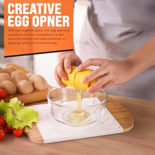 3PCS Egg Shell Opener Tool for Hard-Boiled & Raw Eggs – Egg Cracker