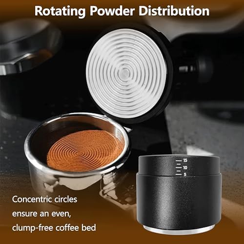 3-in-1 Coffee Distributor and Tamper with WDT Tool – Espresso