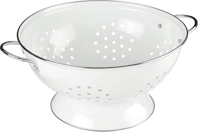 Calypso Basics by Reston Lloyd Powder Coated Enameled Colander, 3 Quart by RestonLloyd