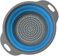 Collapsible Colander and Strainer Set of 3, Food-grade Sturdy Plastic