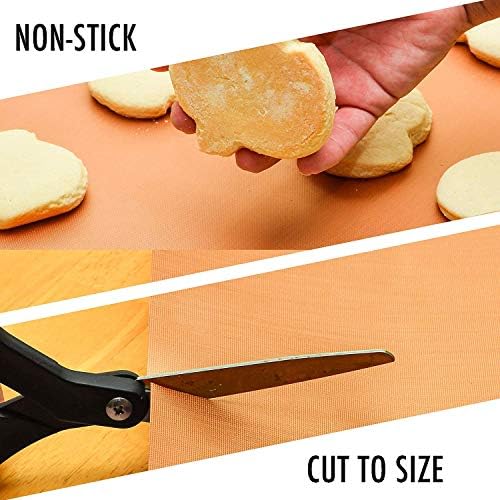 Non-stick Reusable Oven Liners for The Bottom of Gas, Electric &