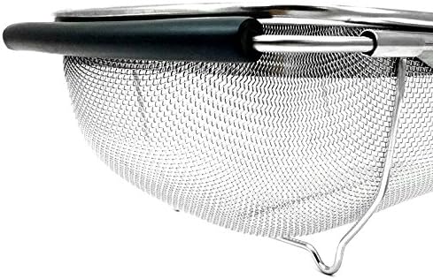 Uniware® High Quality Over The Sink Colander Strainer, Large, 13.5 x