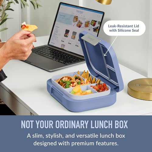 Bentgo® Modern - Leak-Resistant Bento Lunch Box For Adults, Teens, &