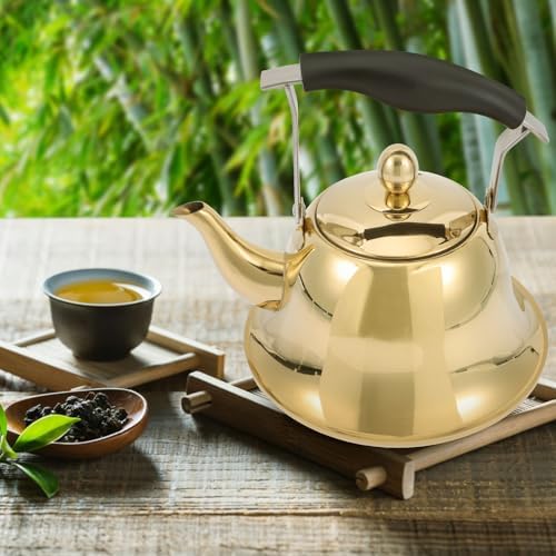 ERINGOGO 2L Whistling Tea Kettle, Stainless Steel