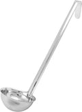 Winco One Piece Stainless Steel Ladle, 6 Ounce by Winco