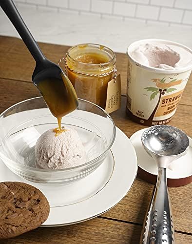 RSVP International Ice Cream Tool Collection, Dishwasher Safe, Large