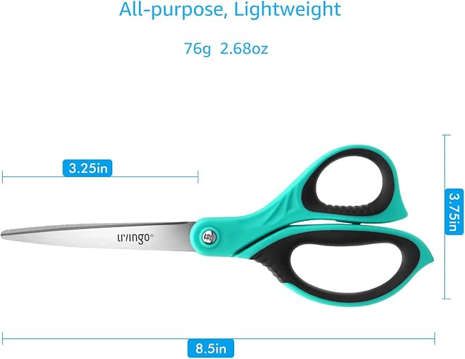 LIVINGO Scissors All Purpose Heavy Duty - Image 2
