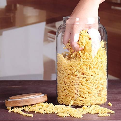 SAIOOL Modern Design Transparent Glass Food Storage jars, Food storage - Image 6