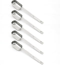 5PCS 1tbsp Single Measuring Spoon, Stainless Steel Long Handle Individual by BERYLER