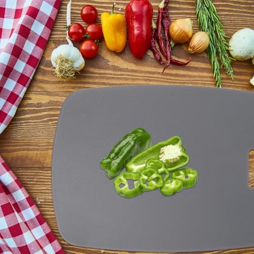 Healeved 3pcs Pp Kitchen Cutting Boards Set for Food Prep and Fruit