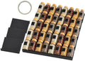 8 Pack Expandable Spice Drawer Organizer Tray Insert for Kitchen