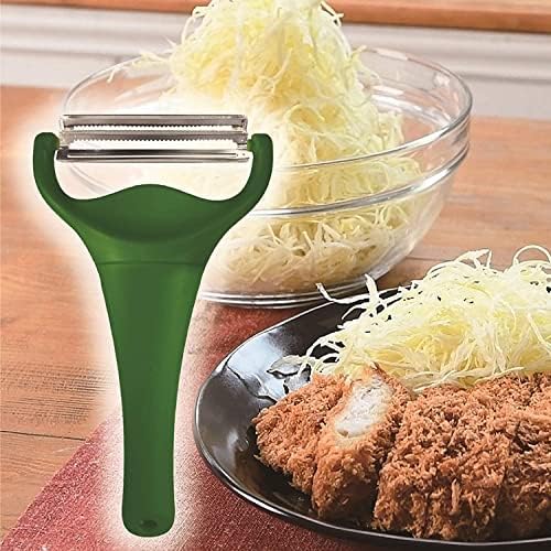 Nonoji MAX Cabbage Peeler and Shredder, Dark Green