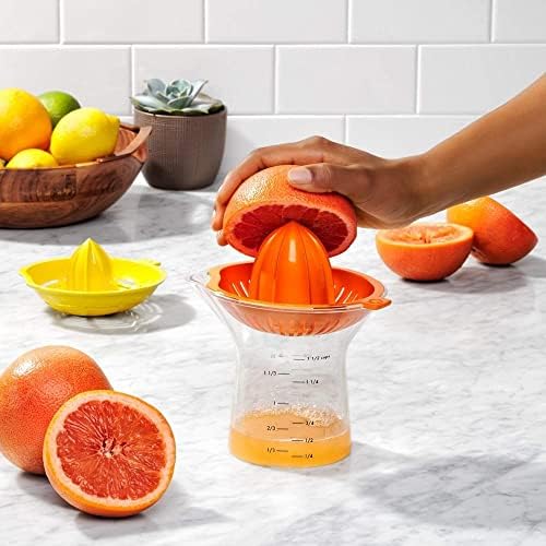 OXO Good Grips 2-in-1 Citrus Juicer, Orange & Yellow