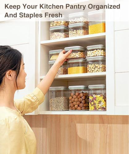 Pop Airtight Food Storage Containers, 6 Pcs