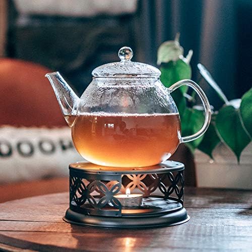 GROSCHE Cairo Teapot Warmer with Tea Light Candle, Universal Stand