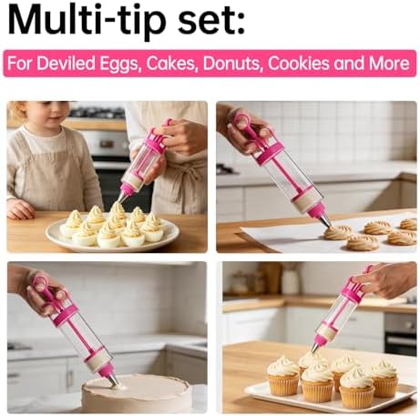 Deviled Egg Piping Tool, Cake Decorating Kit