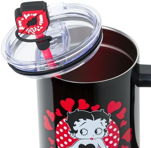 Silver Buffalo Betty Boop Core Cute Pose, Stainless Steel Tumbler