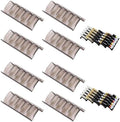 8 Pcs Essential Oil Organizer, Aluminum Black, Expandable, Holds 40