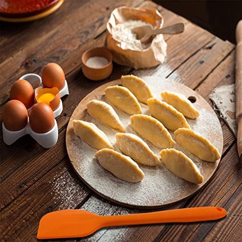 8 Pcs Silicone Spatulas, XYSMZM 8.3 inch Heat Resistant Non-Stick