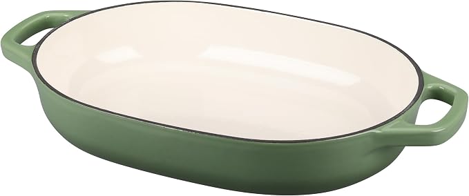 EDGING CASTING Enameled Cast Iron Oval Dutch Oven Pot - Image 6
