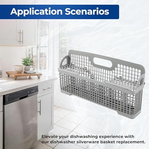 HECASA WP8562043 Dishwasher Silverware Basket Whirlpool Kenmore