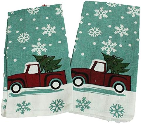 Christmas Placemat and Christmas Kitchen Towel, Kitchen Decor Set