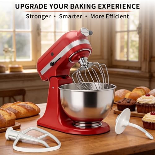 3-Piece Kit Stand Mixer Attachments Set for KitchenAid, Reinforced