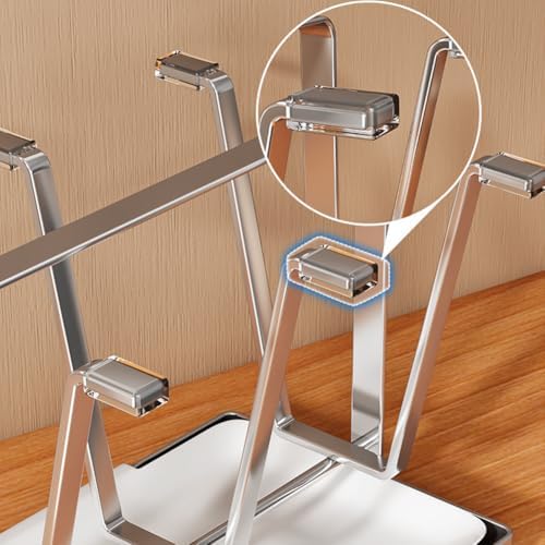 Cup Drying Rack with 6 Hooks, Stainless Steel Cup Holder, Vertical