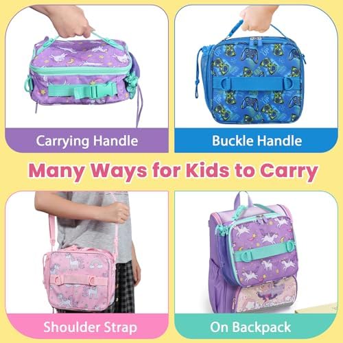 JOOPETALK Bento Lunch Box Set for Kids with 9oz Soup Thermo, Insulated